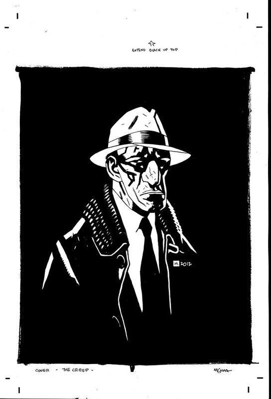 The Creep #1 (Black and White)